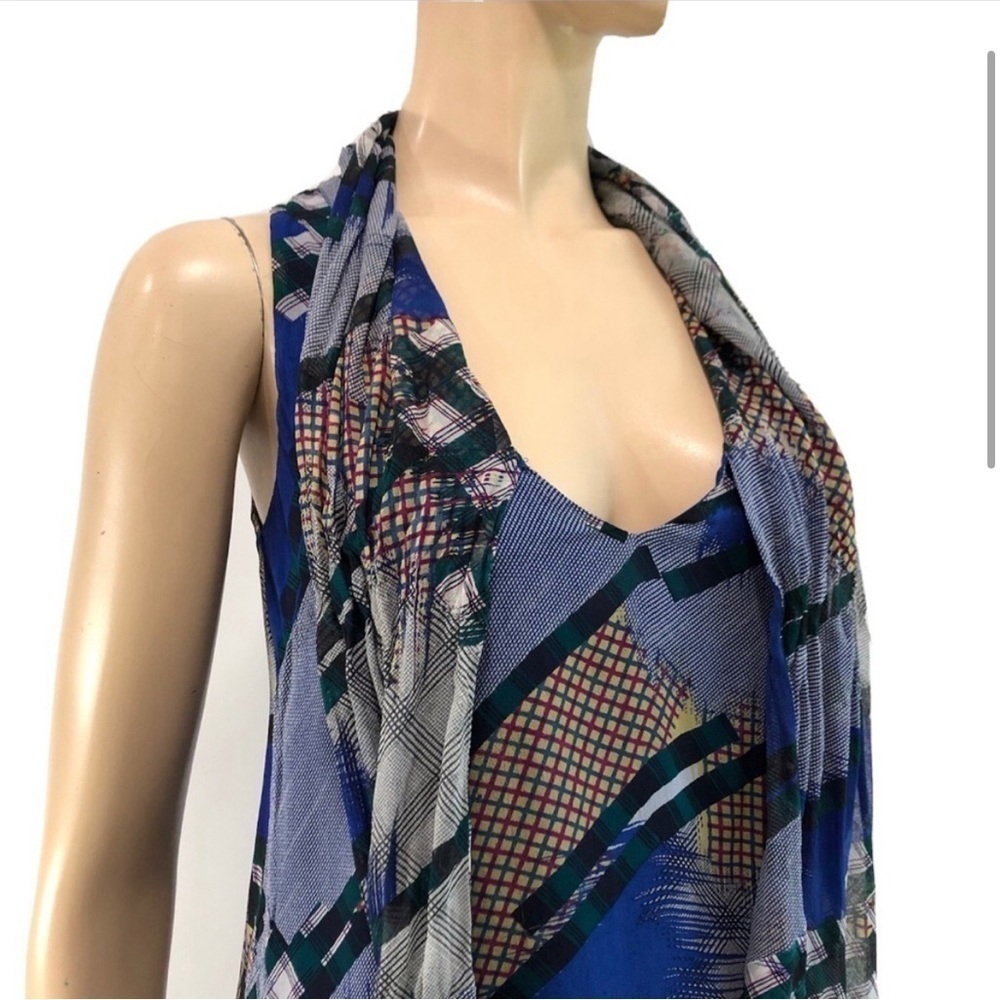 Madison Marcus Blouse Patch Print Silk - image 4